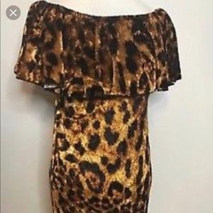 NWT Lularoe Velvet Leopard Cici